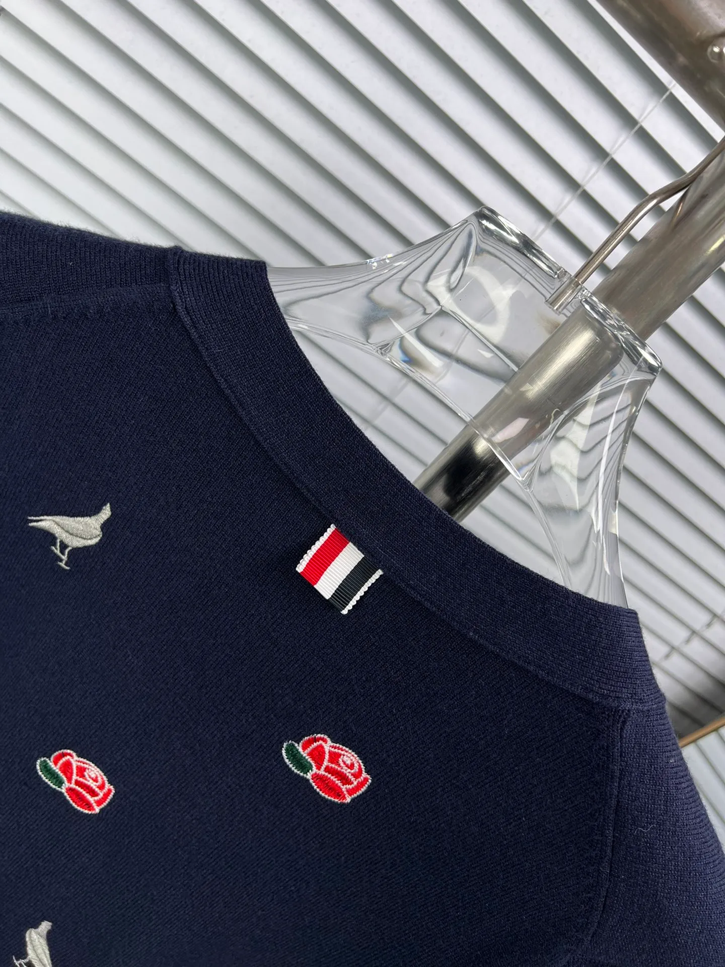 THOM BROWNE🇳🇱 V ： ：Cream White Gray Blue Sizes：0.1.2（S.M.L）